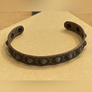 Vintage Southwestern Copper Cuff Bracelet